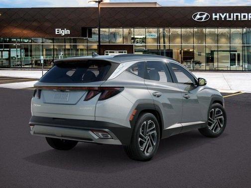 Shimmering Silver 2026 Hyundai TUCSON Hybrid Limited