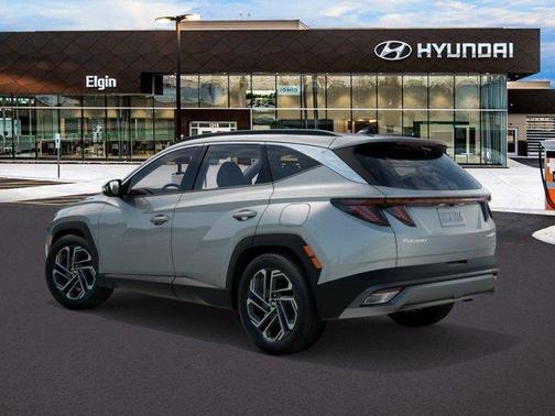 Shimmering Silver 2026 Hyundai TUCSON Hybrid Limited