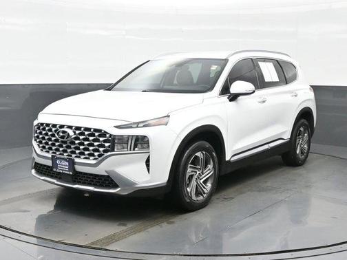 Quartz White 2021 Hyundai SANTA FE SEL
