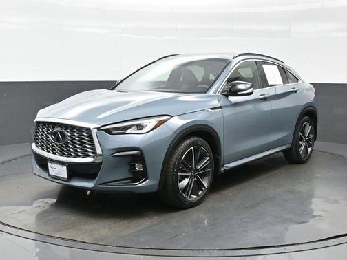 Slate Gray 2022 INFINITI QX55 LUXE