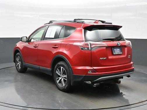 Red 2017 Toyota RAV4 XLE