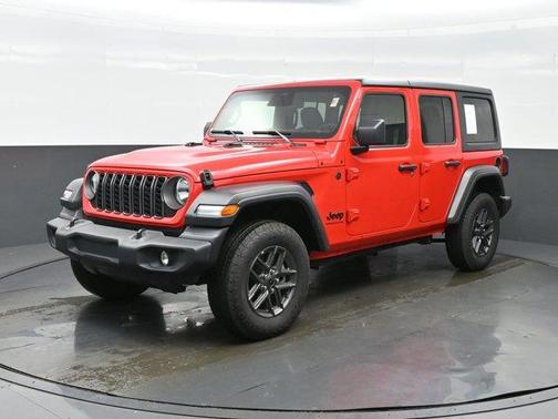 Firecracker Red Clearcoat 2025 Jeep Wrangler Sport