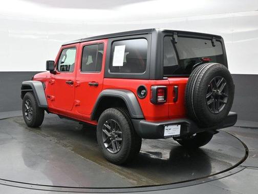 Firecracker Red Clearcoat 2025 Jeep Wrangler Sport