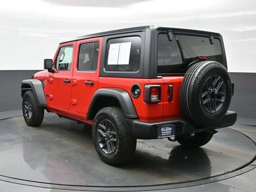 Firecracker Red Clearcoat 2025 Jeep Wrangler Sport