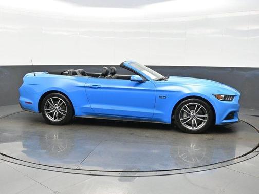 Grabber Blue 2017 Ford Mustang GT Premium