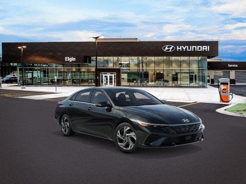 Black 2026 Hyundai ELANTRA HEV Limited