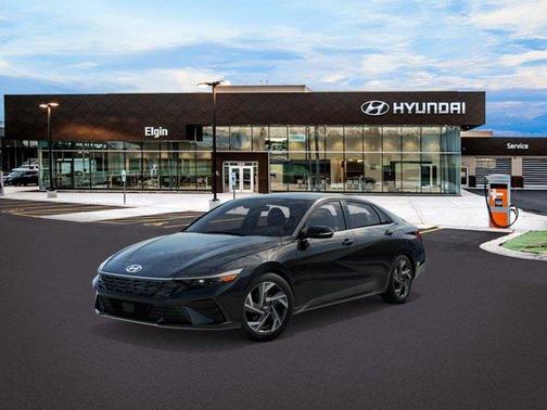 Black 2026 Hyundai ELANTRA HEV Limited