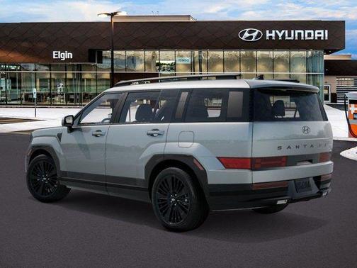 Shimmering Silver 2026 Hyundai SANTA FE HEV Calligraphy