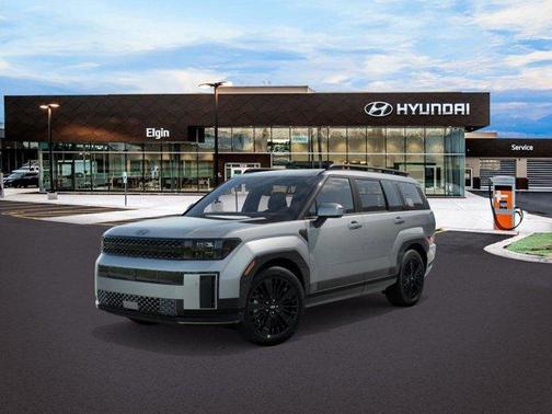 Shimmering Silver 2026 Hyundai SANTA FE HEV Calligraphy