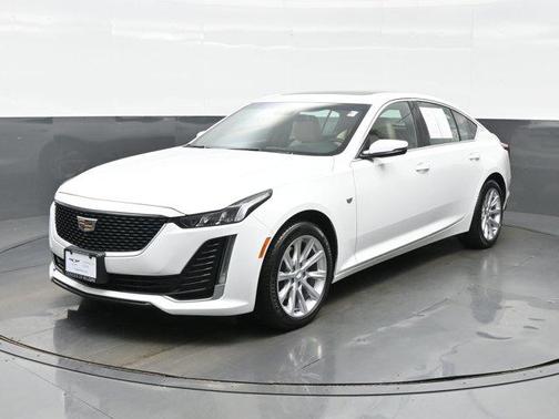 Summit White 2024 Cadillac CT5 Luxury AWD