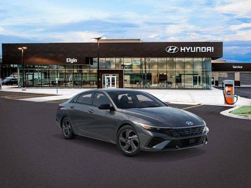 Gray 2026 Hyundai ELANTRA HEV SEL