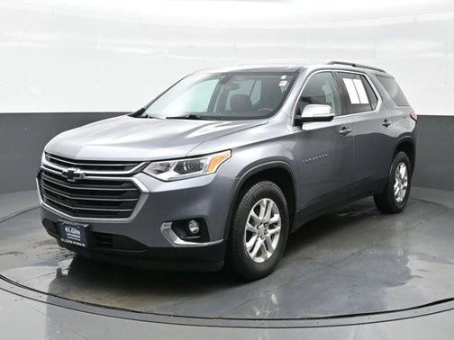 Satin Steel Metallic 2019 Chevrolet Traverse LT Leather