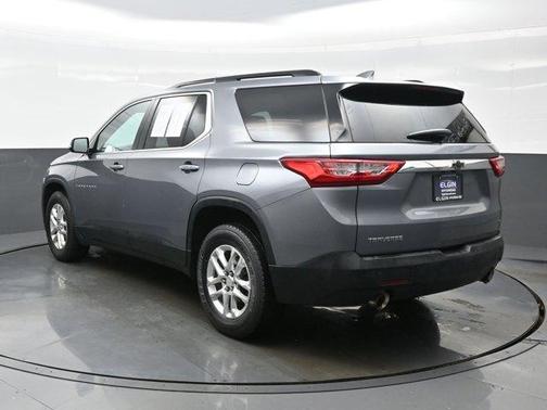 Satin Steel Metallic 2019 Chevrolet Traverse LT Leather