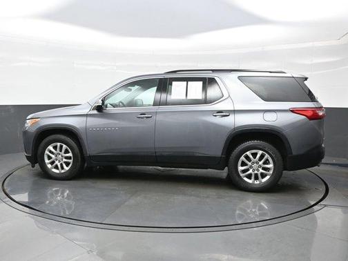 Satin Steel Metallic 2019 Chevrolet Traverse LT Leather