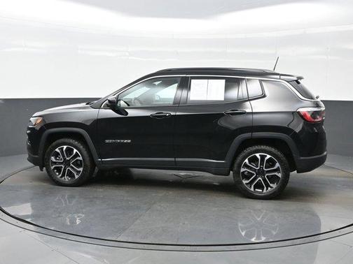 Diamond Black 2023 Jeep Compass Limited