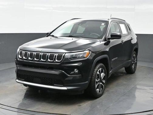 Diamond Black 2023 Jeep Compass Limited