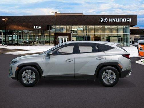 Shimmering Silver 2026 Hyundai TUCSON Hybrid Blue SE