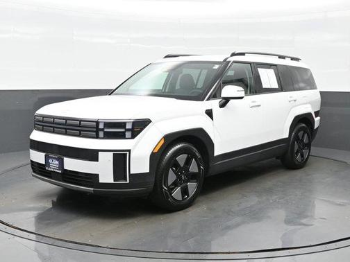 White 2025 Hyundai SANTA FE HEV SEL
