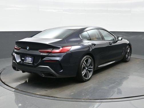 Carbon Black Metallic 2024 BMW 840 Gran Coupe i xDrive