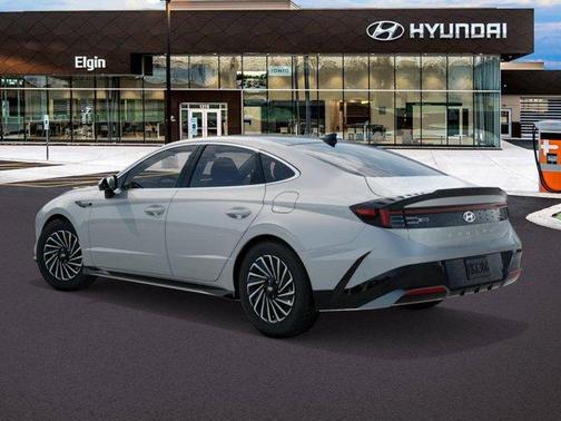 White 2026 Hyundai SONATA Hybrid Limited