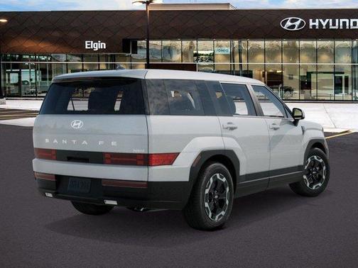 White 2026 Hyundai SANTA FE HEV SE