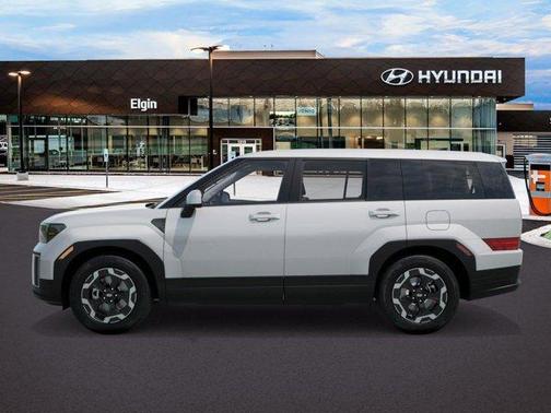 White 2026 Hyundai SANTA FE HEV SE