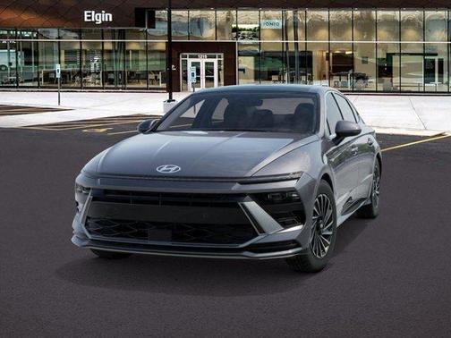 Blue 2026 Hyundai SONATA Hybrid SEL