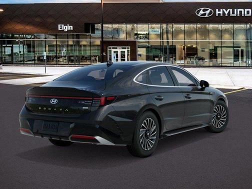 Black 2026 Hyundai SONATA Hybrid Limited
