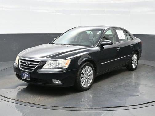 Ebony Black 2009 Hyundai SONATA Limited