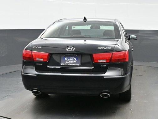 Ebony Black 2009 Hyundai SONATA Limited