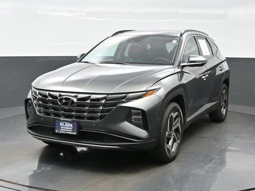 Amazon Gray 2023 Hyundai TUCSON Limited