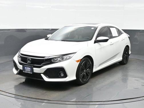 Taffeta White 2017 Honda Civic EX-L w/Navi