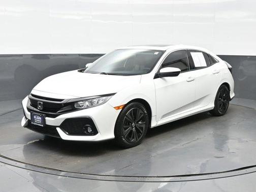 Taffeta White 2017 Honda Civic EX-L w/Navi