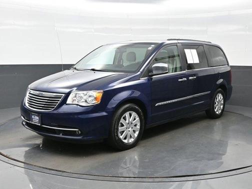 True Blue Pearl 2012 Chrysler Town & Country Touring-L