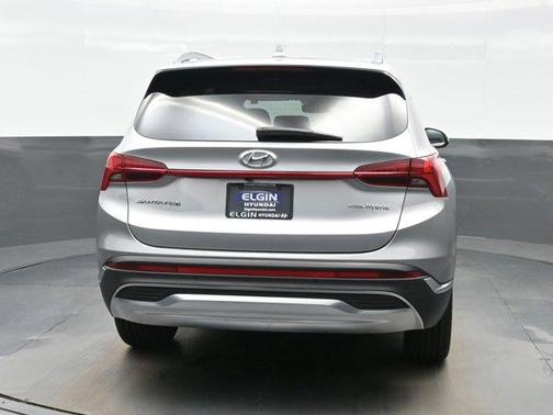 Shimmering Silver 2023 Hyundai SANTA FE HEV Limited