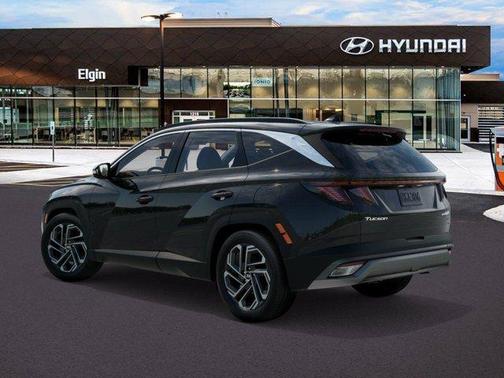 Ash Black 2026 Hyundai TUCSON Hybrid Night