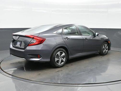 Modern Steel Metallic 2021 Honda Civic LX