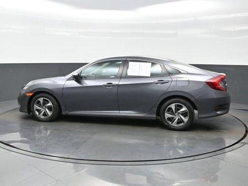 Modern Steel Metallic 2021 Honda Civic LX