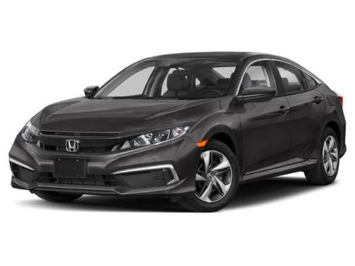 Modern Steel Metallic 2021 Honda Civic LX