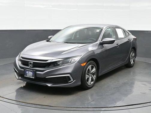 Modern Steel Metallic 2021 Honda Civic LX