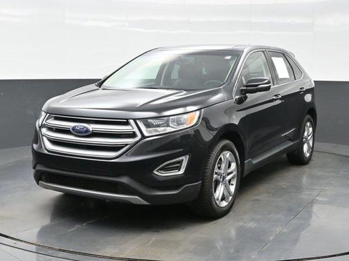 Shadow Black 2017 Ford Edge Titanium