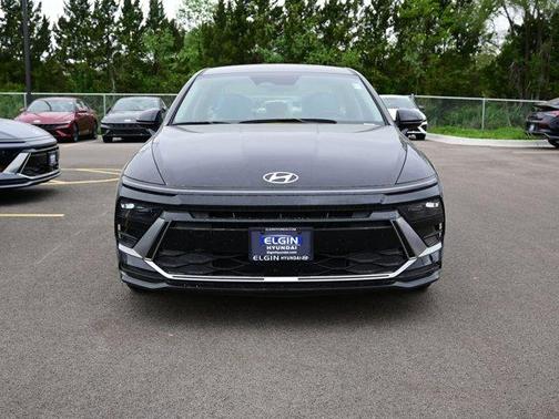 Black 2025 Hyundai SONATA Hybrid SEL