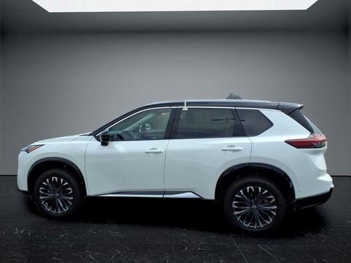 White / Black 2026 Nissan Rogue Platinum