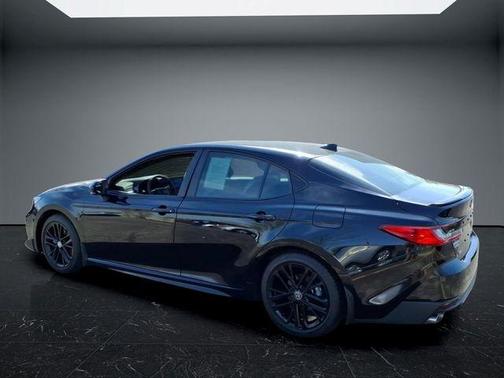 Midnight Black Metallic 2025 Toyota Camry SE