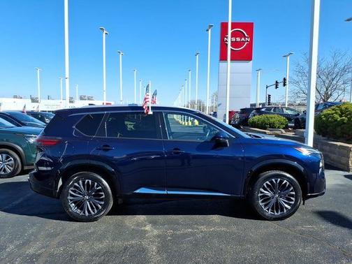 Deep Ocean Blue 2024 Nissan Rogue Platinum