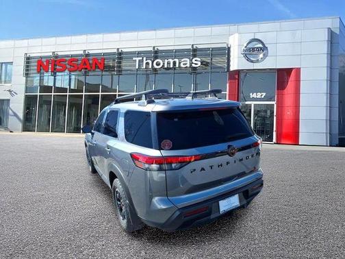 Gun Metallic 2026 Nissan Pathfinder Rock Creek