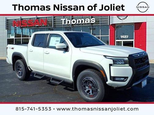 Glacier White 2025 Nissan Frontier PRO-4X Truck