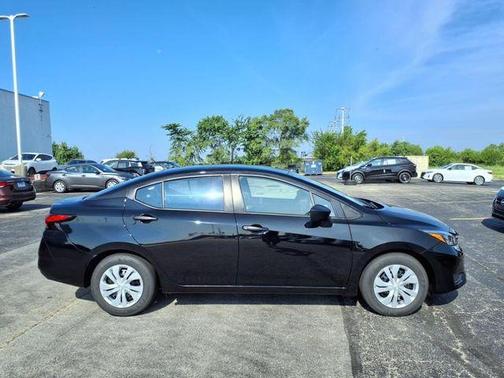 Black 2025 Nissan Versa S
