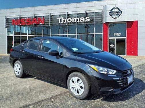 Black 2025 Nissan Versa S