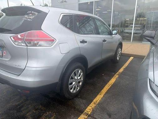 Brilliant Silver 2016 Nissan Rogue S